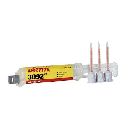 Loctite 3092 Rapid Cure Adhesive 10 Gram Dual Cartridge 1807961